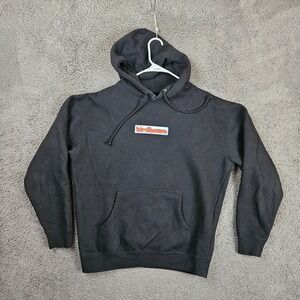 Birdhouse Skateboards Mens Medium Black Graphic Logo Pullover Hoodie Sweatshirt